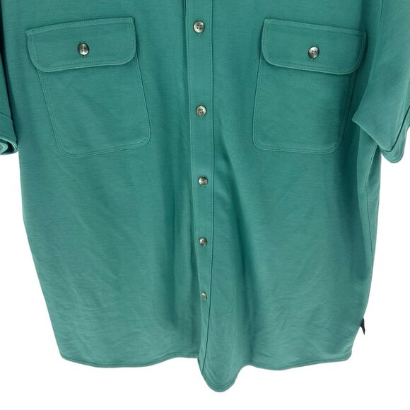 Tommy Bahama Shirt Mens XL Green Island Zone Camp Short Sleeve Button Down - Picture 8 of 16